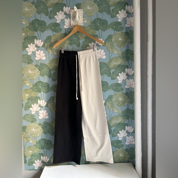 Selva Negra Sabi Two Tone Sweatpants, 100% Cotton, Size XS - Picture 4 of 4